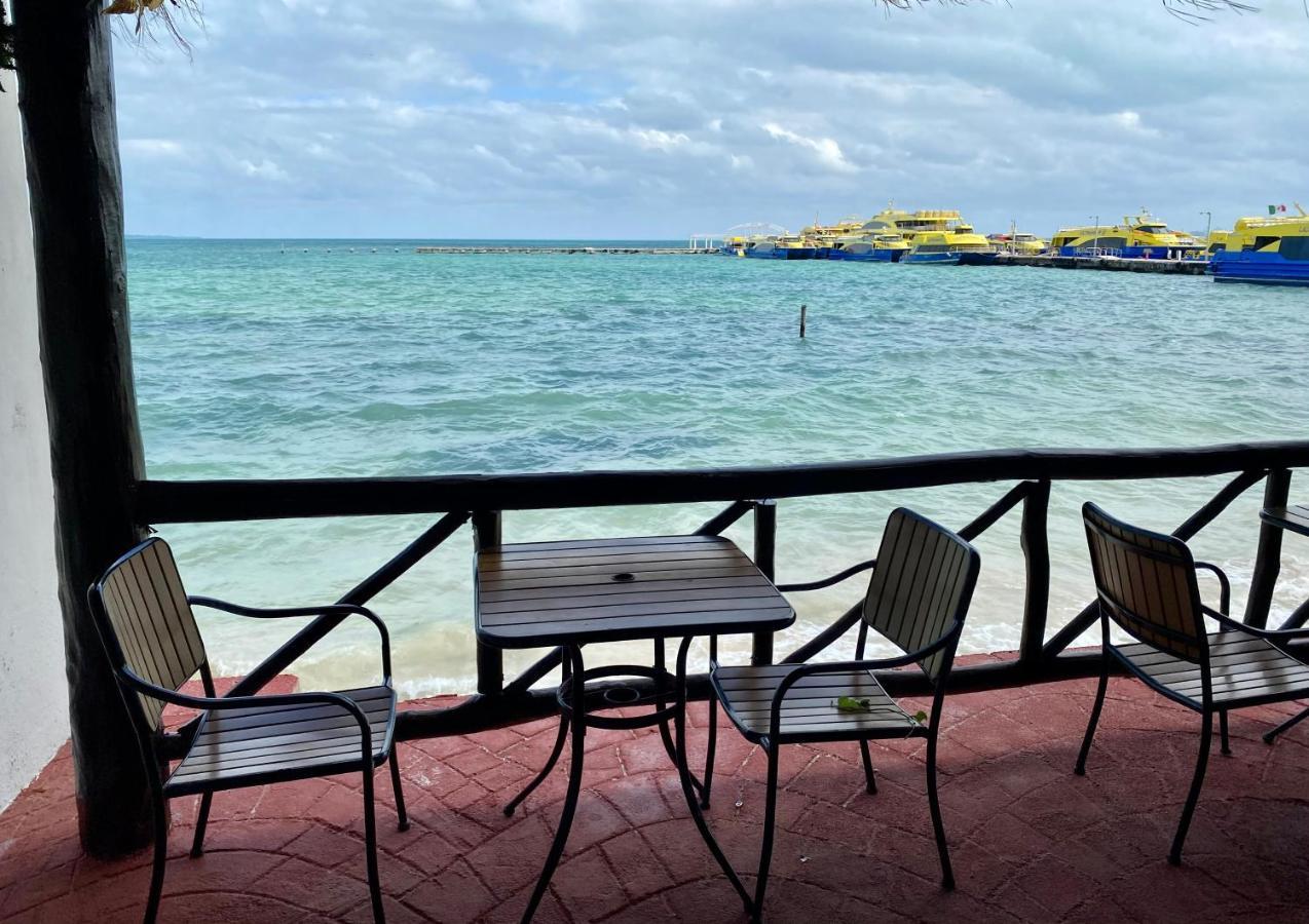 Casa Caribe Cancún Exterior foto View of the beach from the hotel
